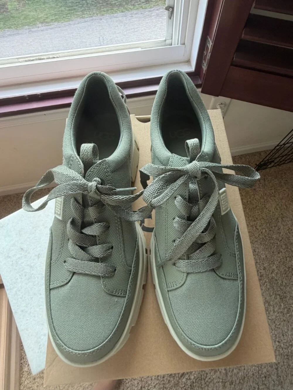 The UGG Ashton Hybrid in Moss Green